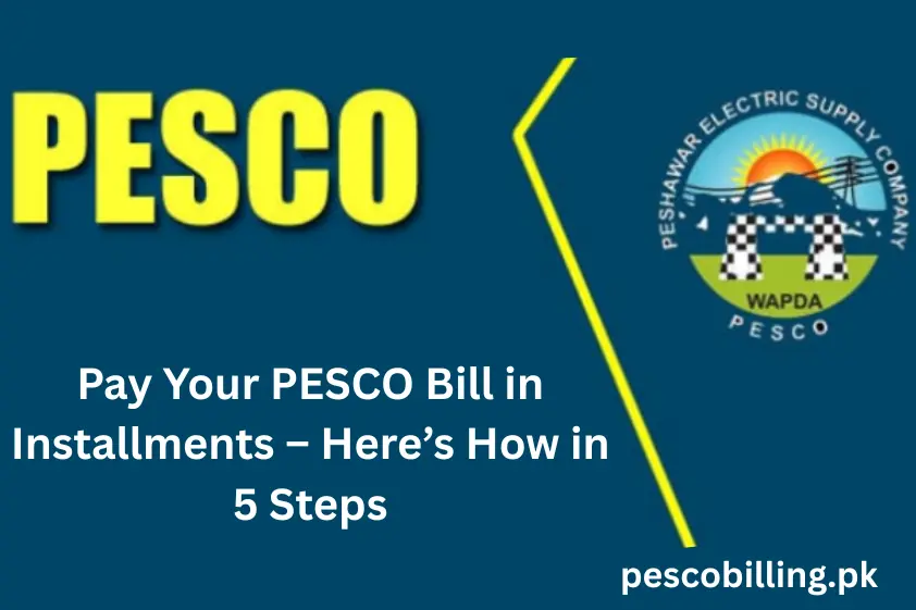 pesco bill installments